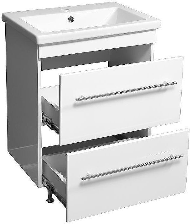 Тумба под раковину Stella Polar Ванесса 60 SP-00000218 Белая Тумба под раковину Stella Polar Ванесса 60 SP-00000218 Белая