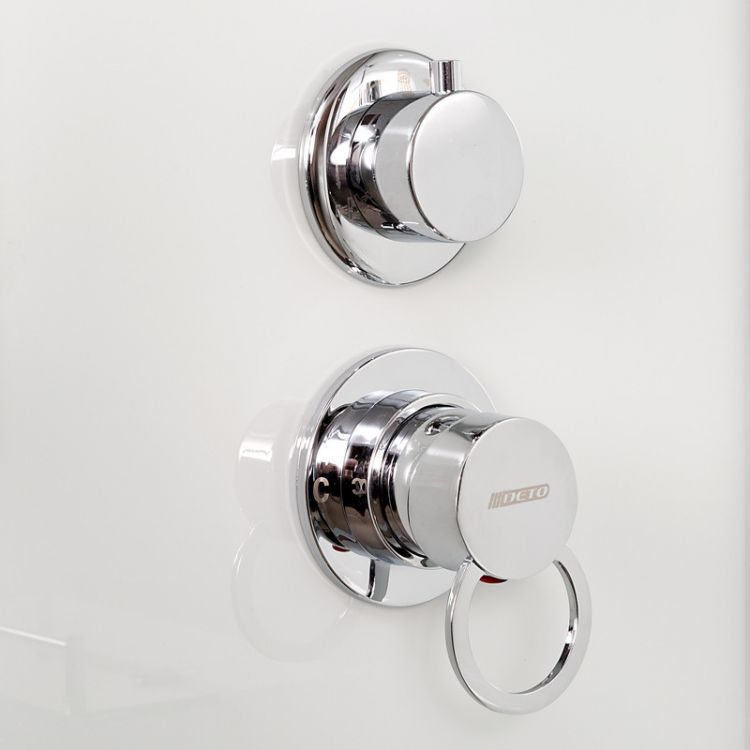 Душевая кабина Deto D90S + эл. 90x90x220 Душевая кабина Deto D90S + эл. 90x90x220