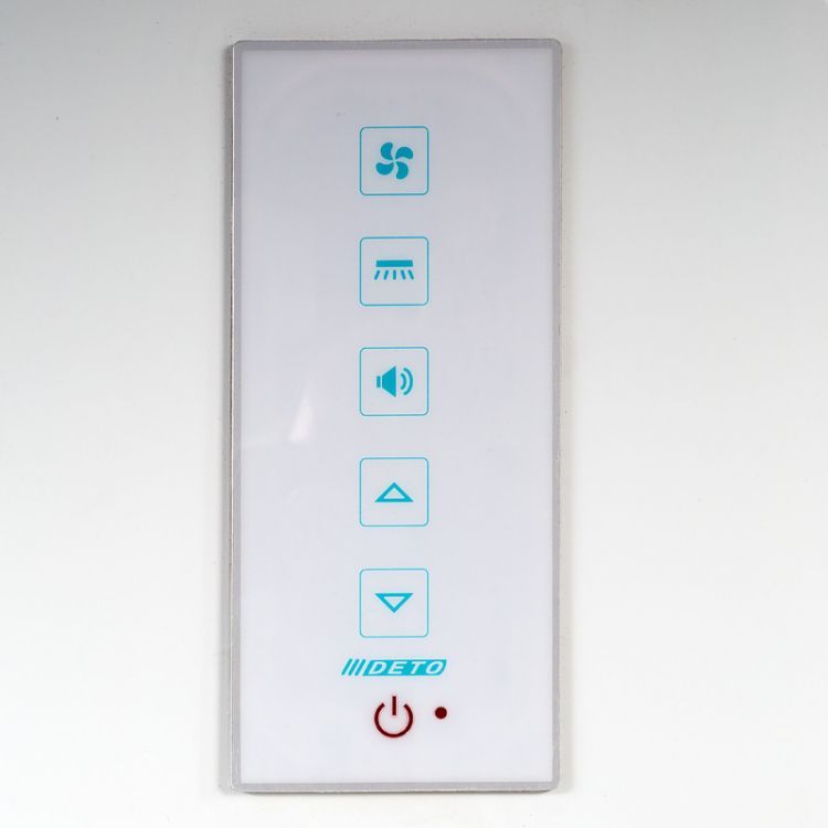 Душевая кабина Deto L 920 R с гидромассажем и электрикой 120x80x215