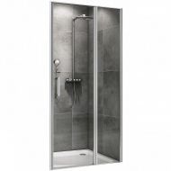 Душевая дверь Abber Sonnenstrand 130 AG04130S профиль Хром стекло прозрачное