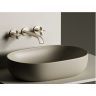 Умывальник CERAMICANOVA Element чаша накладная овальная (цвет Капучино Матовый) CN6047MC