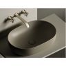 Умывальник CERAMICANOVA Element чаша накладная овальная (цвет Капучино Матовый) CN6047MC