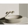 Умывальник CERAMICANOVA Element чаша накладная овальная (цвет Капучино Матовый) CN6047MC