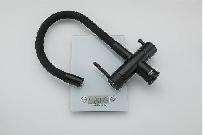 Смеситель для кухни Gappo G4398-36 Черный матовый