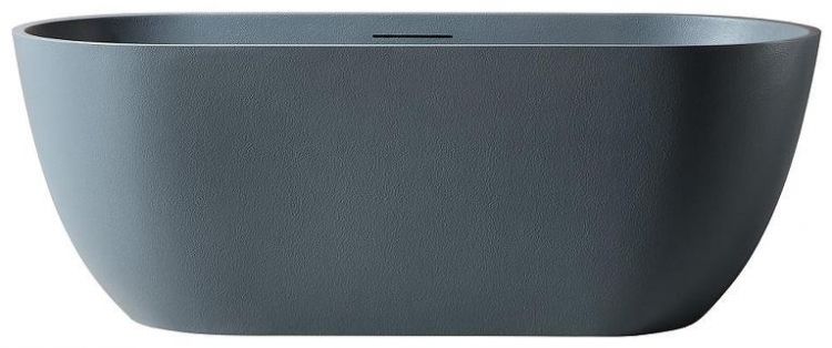 Ванна из искусственного камня Abber Frankfurt 170x75 AM9941G Серая без гидромассажа Ванна из искусственного камня Abber Frankfurt 170x75 AM9941G Серая без гидромассажа