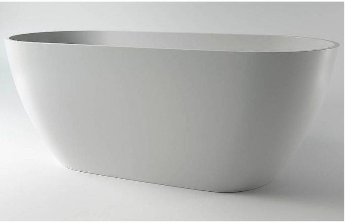 Ванна из искусственного камня Holbi Venus 168x80 1.01.001.11.1 Белая матовая