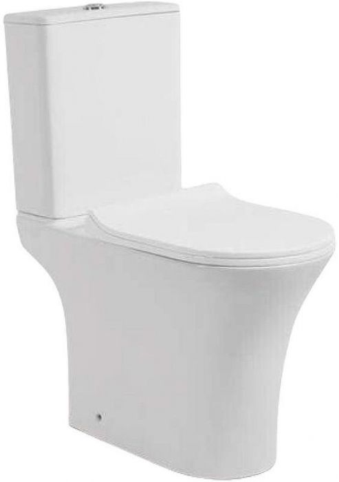 Унитаз компакт Creto Cer C3 1003-002Cer-C3W с бачком и сиденьем Микролифт