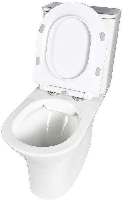 Унитаз компакт Creto Cer C3 1003-002Cer-C3W с бачком и сиденьем Микролифт