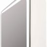 Зеркальный шкаф Reflexion Circle  400х800 L RF2105SR с подсветкой Белый матовый