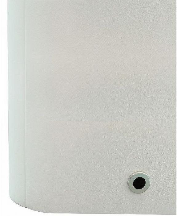 Зеркальный шкаф Reflexion Circle  400х800 L RF2105SR с подсветкой Белый матовый