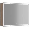 Зеркальный шкаф SANCOS Mirror 1190x150х740 мм, с LED подсветкой, MI120EG