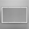 Зеркальный шкаф SANCOS Mirror 1190x150х740 мм, с LED подсветкой, MI120EG