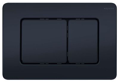 Клавиша смыва Aquatek KDI-0000040 цвет Черный матовый