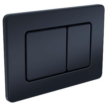 Клавиша смыва Aquatek KDI-0000040 цвет Черный матовый