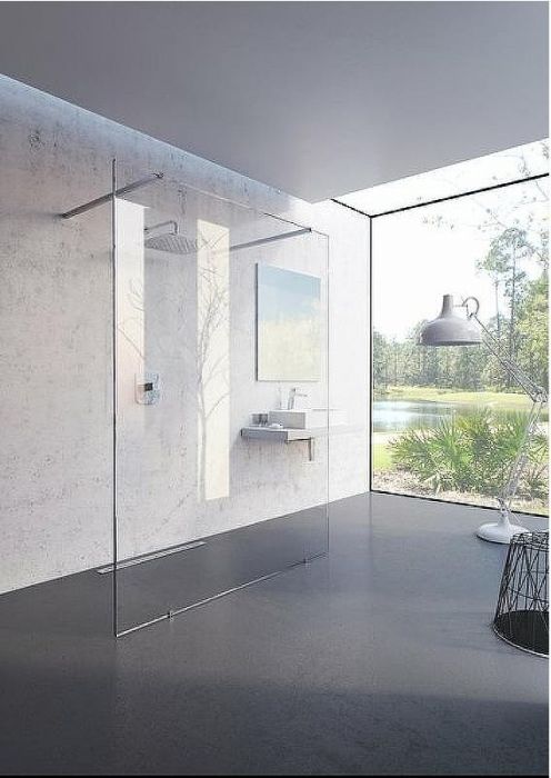 Душевая перегородка Ravak Walk-In Free 130 GW9FJ0C00Z1 профиль Хром стекло Transparent