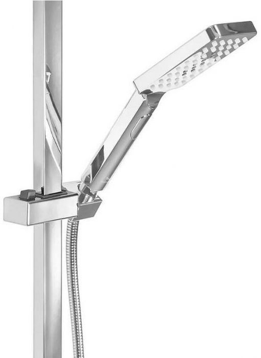 Душевая система Grocenberg GB7007-1WC Белая Хром