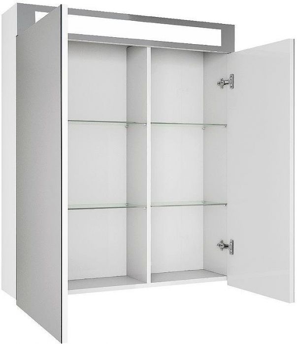 Зеркальный шкаф Dreja Eco Uni 70 99.9002 Белый
