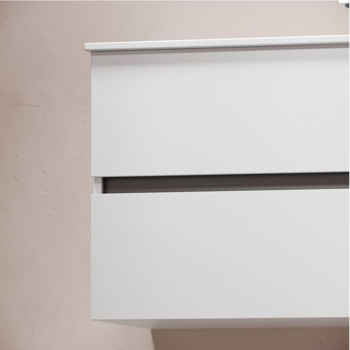 Тумба подвесная SANCOS под раковину Urban, белый глянец 890х450х550, UR90W