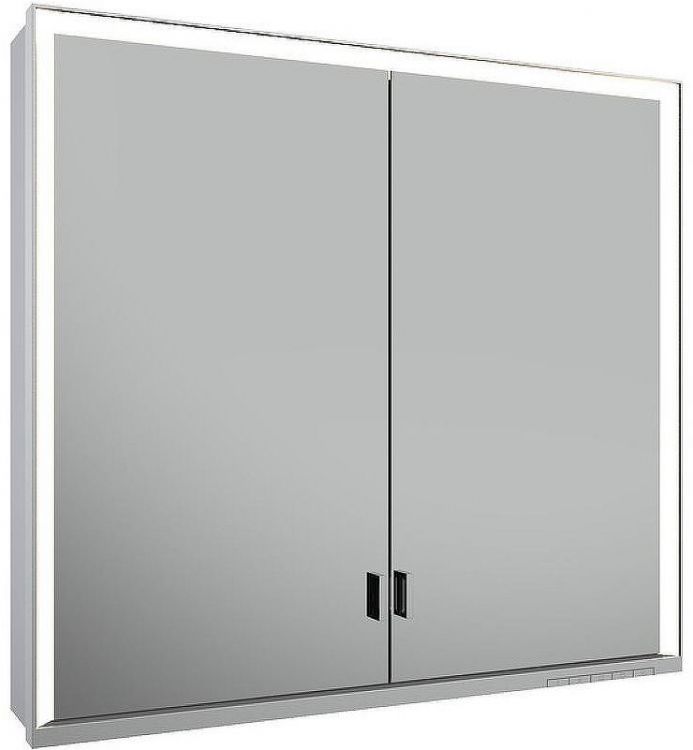 Зеркальный шкаф Keuco Royal Lumos 80 14302 172301 с подсветкой Серебристый Зеркальный шкаф Keuco Royal Lumos 80 14302 172301 с подсветкой Серебристый