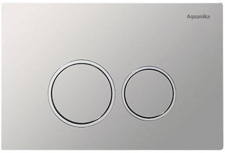 Инсталляция Aquanika Basic 10.702.450.02.19 для унитаза с клавишей смыва Хром