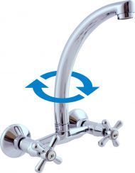 Смеситель SLEZAK RAV Morava MK102.5/3, для раковины