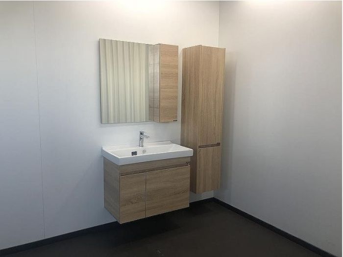 Шкаф пенал Comforty Тромсе 35 00004151266 подвесной Дуб сонома