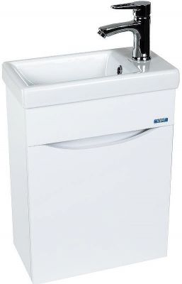 Тумба под раковину VIANT Рим 40 VRIM40CO-T1STP подвесная Белая