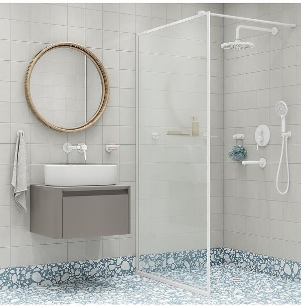 Душевая система Iddis Odda ODDWT03i68 цвет Белый матовый