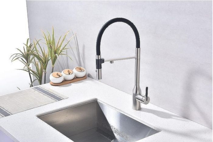 Смеситель для кухни Paulmark Magneto One Ma213188-BS Брашированная сталь