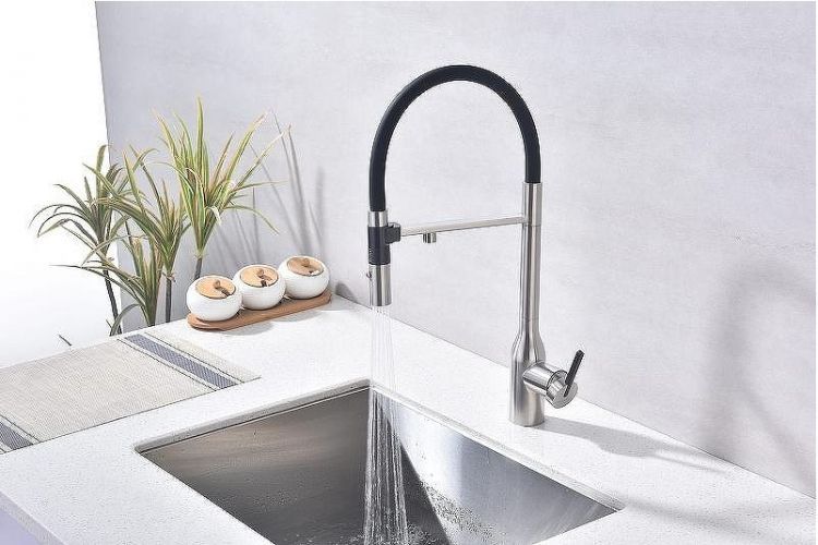 Смеситель для кухни Paulmark Magneto One Ma213188-BS Брашированная сталь