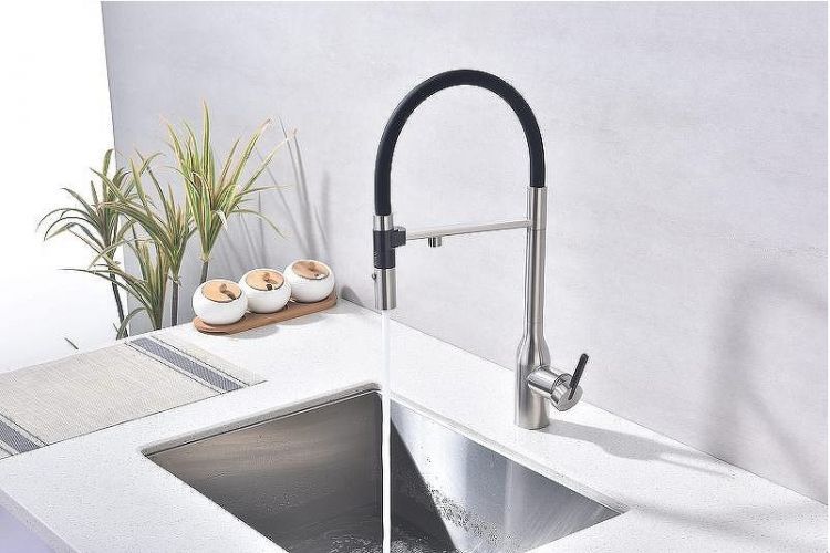 Смеситель для кухни Paulmark Magneto One Ma213188-BS Брашированная сталь