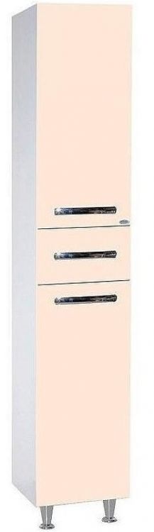 Шкаф пенал Bellezza Рокко 35 4625304100070 Бежевый Белый