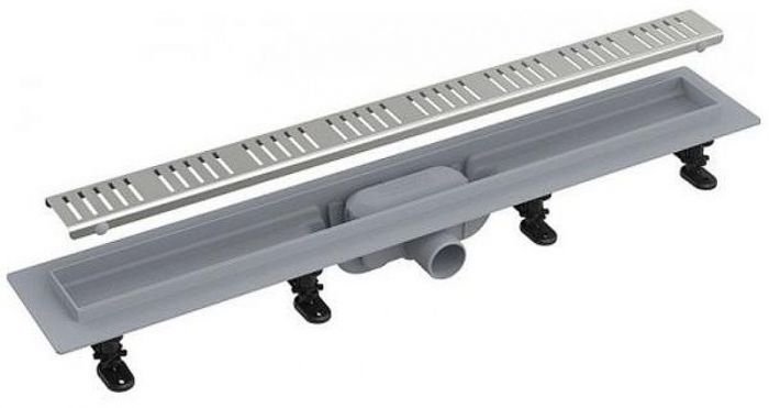 Душевой лоток Alcaplast Simple AG100401550 (APZ10-550M) с решеткой Хром