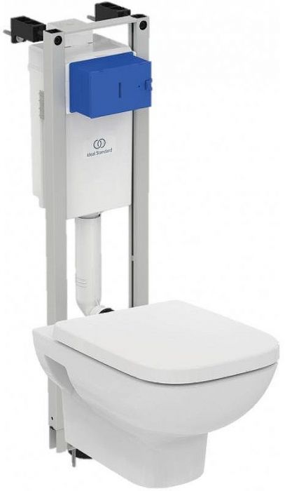 Комплект унитаза с инсталляцией Ideal Standard I.Life A WA330101 с сиденьем Микролифт