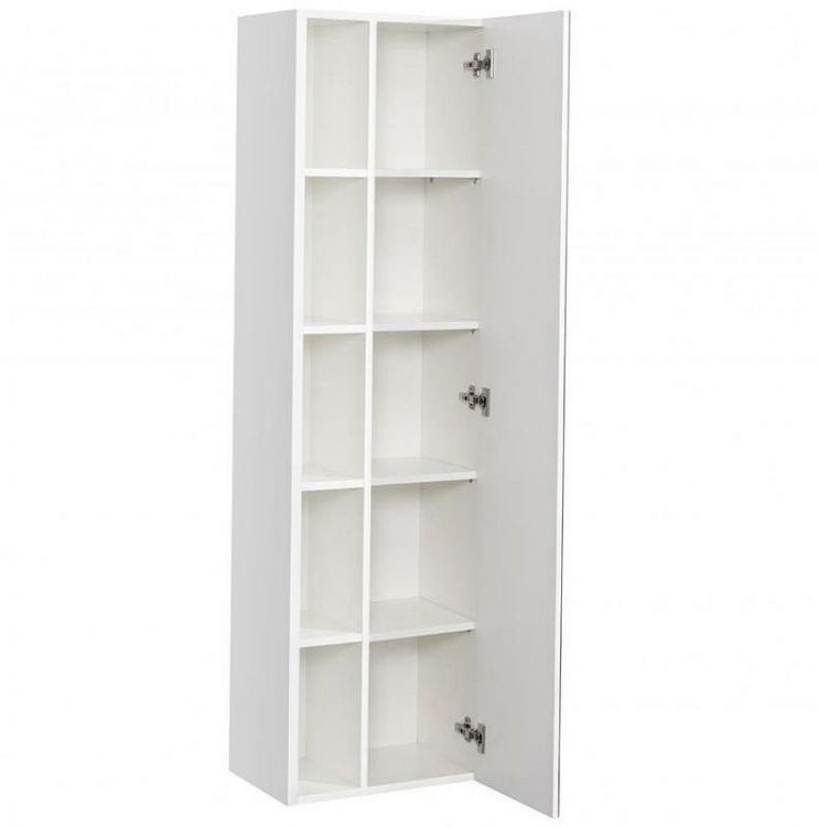 Шкаф пенал Roca Etna 45 857303806 подвесной Белый глянцевый