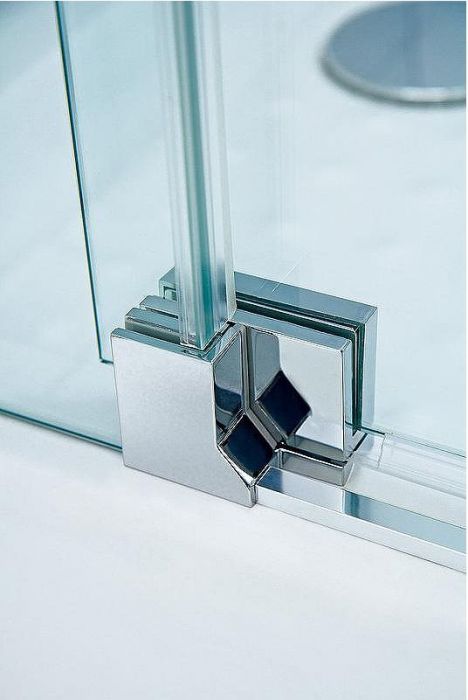 Душевой уголок Cezares Slider 80x80 SLIDER-A-2-70/80-C-Cr профиль Хром стекло прозрачное