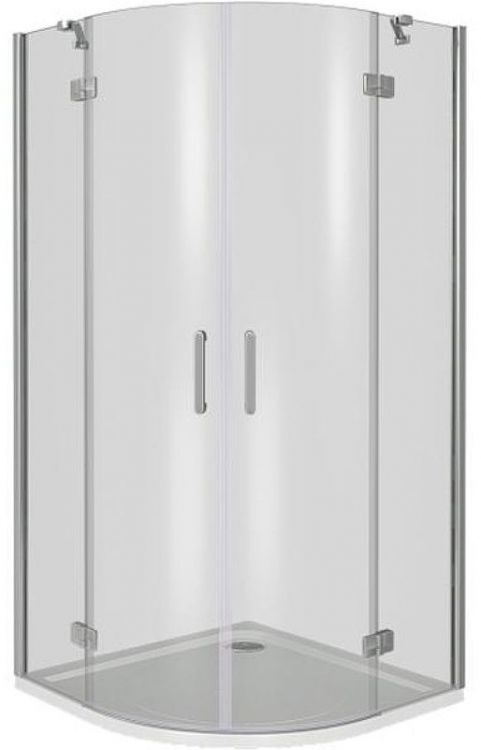 Душевой уголок Good Door Saturn R-90-C-CH 90x90 профиль Хром стекло прозрачное