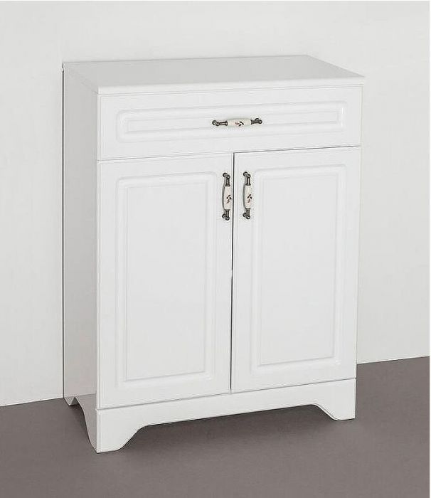 Тумба Style Line Олеандр 2 Люкс 60 ЛС-00000347 Белая