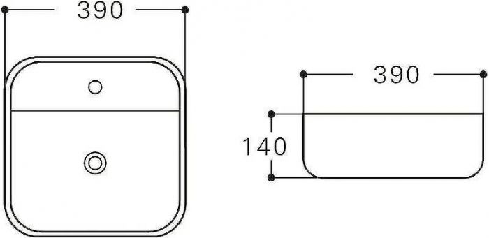 Комплект мебели для ванной STWORKI Эстерсунд 90 460316 подвесной Белый матовый Роверелла