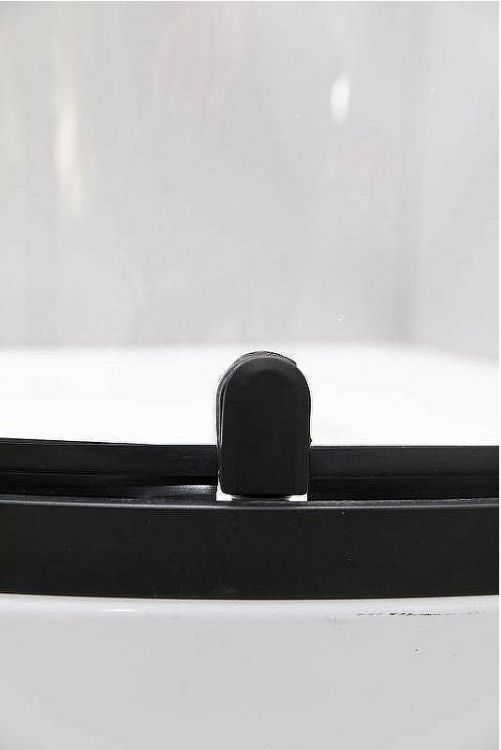 Душевой уголок Esbano ESD-7025B 100x100 ESUGD7025B профиль Черный матовый стекло прозрачное