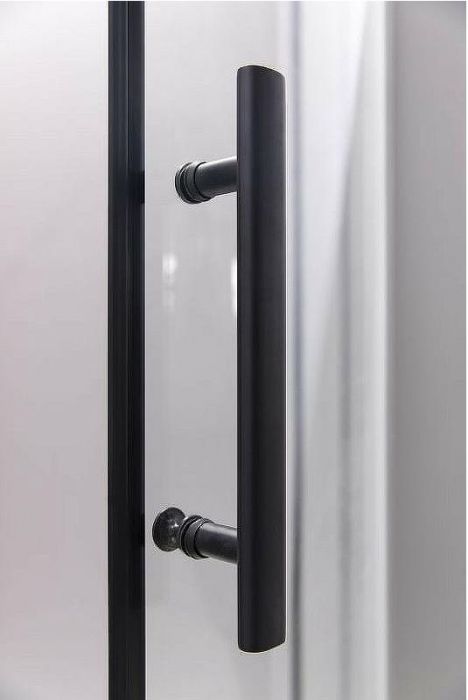 Душевой уголок Esbano ESD-7025B 100x100 ESUGD7025B профиль Черный матовый стекло прозрачное