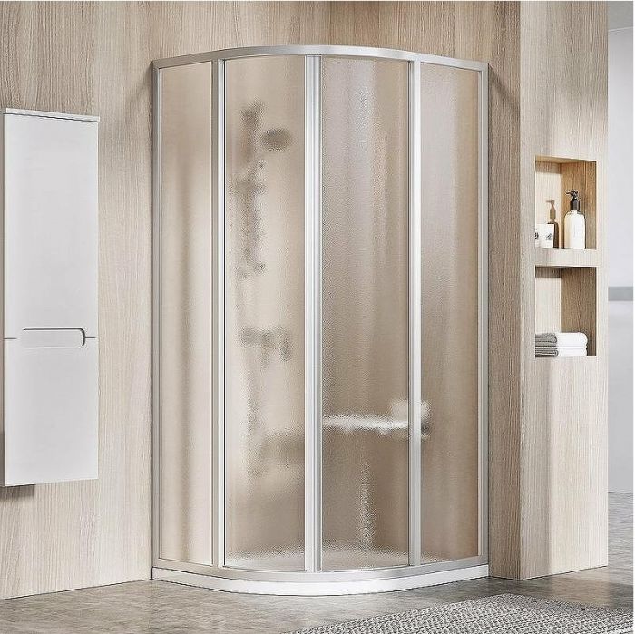 Душевой уголок Ravak Supernova SKCP4-90 90x90 3117OU02ZG профиль Сатин стекло Grape