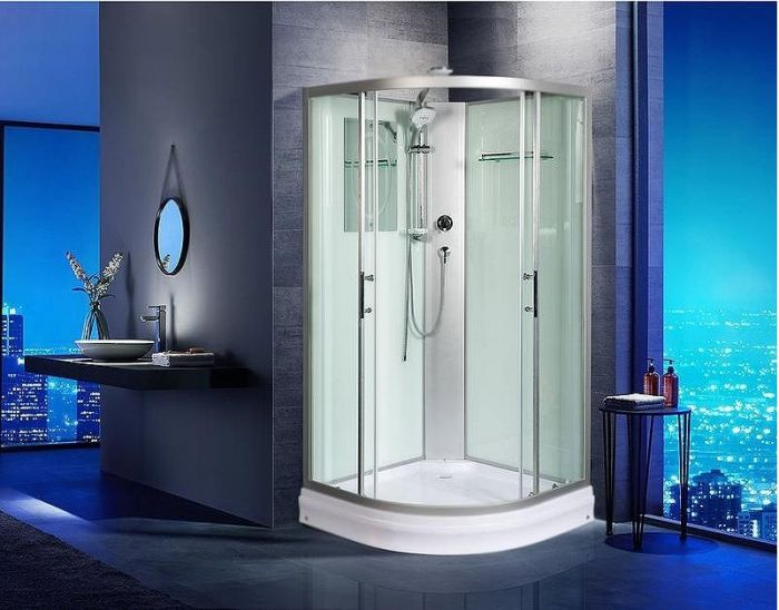 Душевая кабина WeltWasser WW500 Werra 901 90x90 10000003223 профиль Хром стекло прозрачное