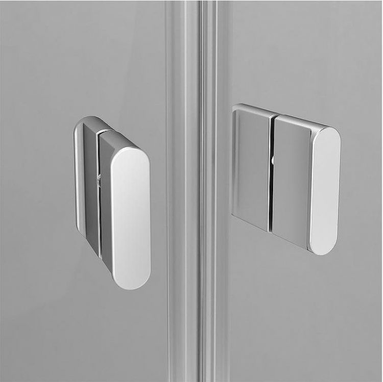 Душевой уголок AM.PM X-Joy Twin Slide 80х80 W88G-205-080MT64 профиль Хром матовый стекло прозрачное