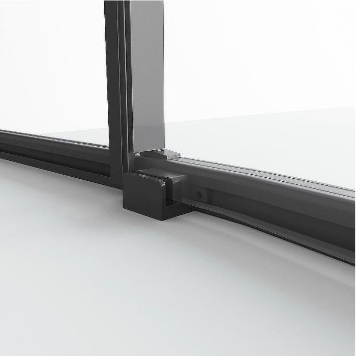 Душевой уголок Niagara Nova 80х80 NG-6825-34BLACK профиль Черный матовый стекло прозрачное
