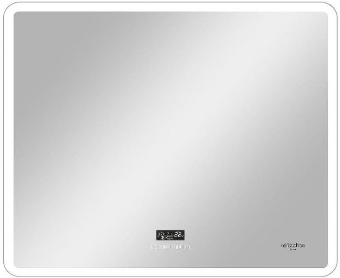 Зеркало Reflexion Party 800х700 RF4716PT с подсветкой с многофункциональной панелью