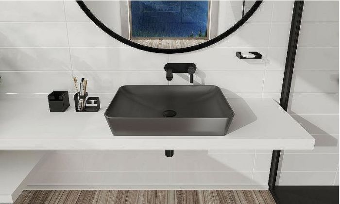 Донный клапан Deante NHC_B10A click-clack Черный матовый