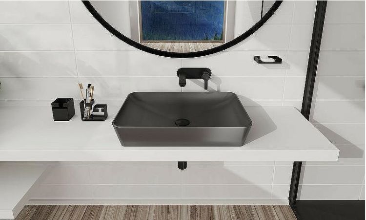 Донный клапан Deante NHC_B10A click-clack Черный матовый