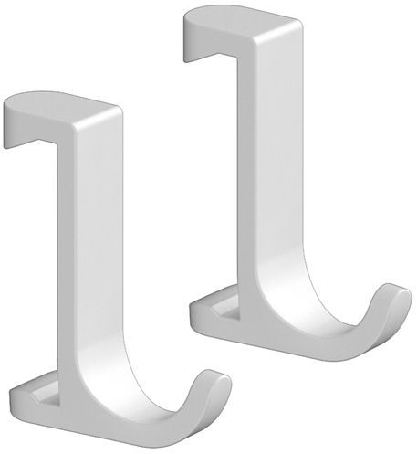 Hansgrohe WallStoris Крючок узкий, цвет: матовый белый