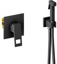 Гигиенический душ со смесителем Timo Briana 7189/03SM Черный матовый